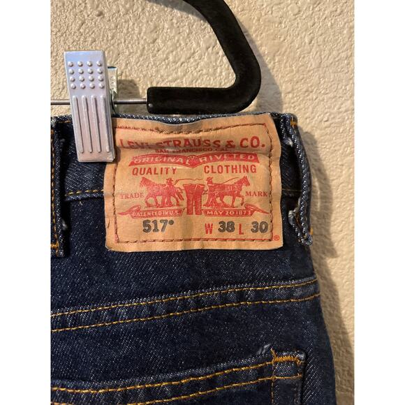 Levi’s men’s 517 boot cut jeans 38 x 30 - Picture 6 of 8